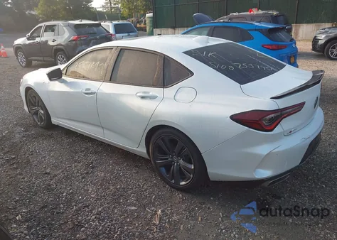 2023 Acura Tlx A-Spec Package из США, поврежденный, VIN 19UUB5F5XPA006647